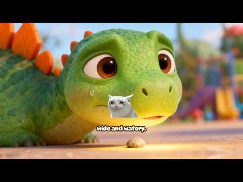 Milo the Shy Stegosaurus Makes a Friend 🦕✨