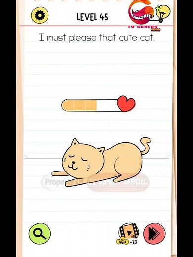 Game Brain Test 4 Level 45 Walkthrough