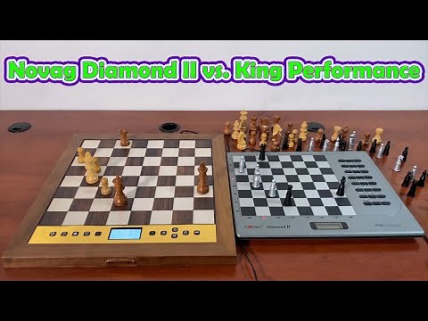 Novag Diamond II vs. King Performance Millennium Chess Computer -- Gadgetify