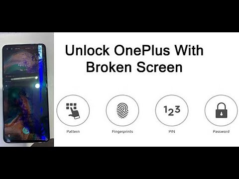 How To Unlock OnePlus Phone With Broken Screen
