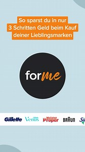 366K views · 77 reactions | Einkaufen & Geld zurückholen mit ForMe! | P&G - ForMe | Facebook
