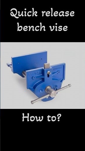 Carpenters bench vice #woodworking