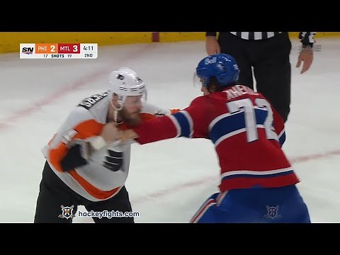 Nicolas Deslauriers vs Arber Xhekaj Nov 19, 2022