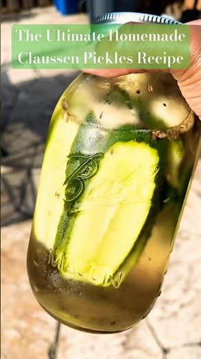 🥒Never Buy Claussen PicklesAgain! (Easy 5-Minute Recipe)