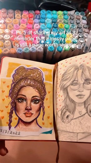 A random portrait study #sketchbook #sketches #art #artist