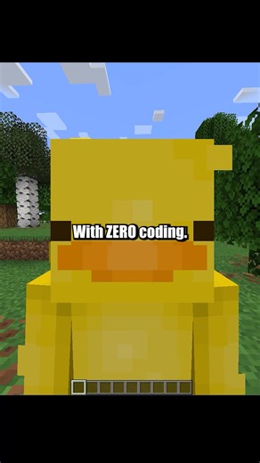 I Made a Minecraft Mod Without Knowing How to Code #fyp #fishhrr #minecraft #creativemode