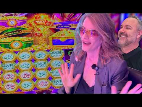 Her REACTION Says It All.....Las Vegas Your Luck Has Arrived Gave Her EVERYTHING!!