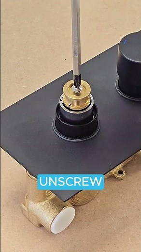 How To Change a Thermostatic Cartridge in a Victorian Plumbing Concealed Shower Valve #plumbingdiy