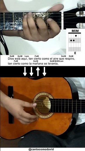 Dios está aquí - Letra y acordes (Tutorial Guitarra) #10 #guitarra #acordes #Short #cover