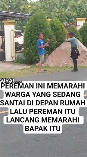 kang dedi mulyadi ❗ pereman berani berani nya memarahi warga