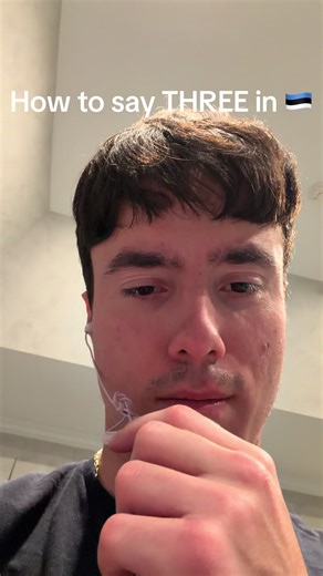 Thres #estonia #languagelearning #fyp #language #alpha