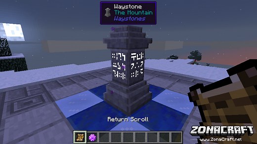 Waystones Mod Para Minecraft 1.21.11, 1.20.6, 1.19.4, 1.18.2, 1.17.1, 1.16.5, 1.15.2, 1.14.4, 1.12.2, 1.11.2, 1.10.2, 1.7.10 - ZonaCraft