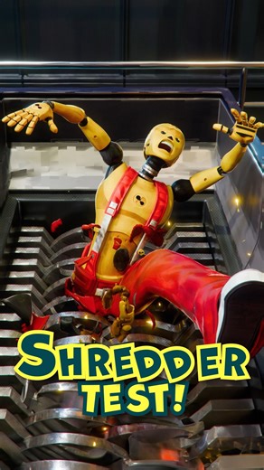 SYNDROMEZ on Instagram: "⚙️Dummy Bucky’s Shredder Test!⚙️ Boomi tossed out the idea of a Shredder Test for Bucky and we just had to try it.😱 Let’s see if our guy survives the spin. Let’s get crashing!💥 You can watch the 4k video with subtitles in three languages on YouTube. Link in bio."