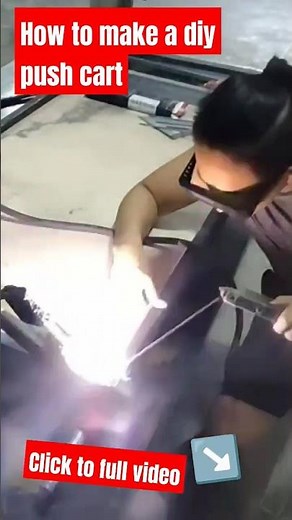 how to make a diy push cart