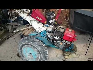 Iseki ks 650 D 12hp diesel from the 70s!!!
