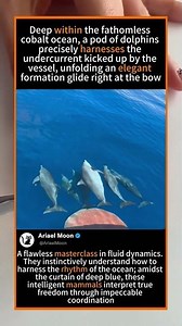 The Pure Magic of the Ocean: Swimming Alongside Wild Dolphins From Above!#Dolphins #OceanLife