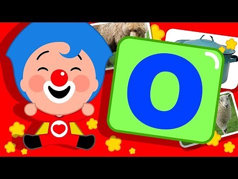 Gira y Aprende: ¡Aprendemos la Letra O! 🎈 Videos Educativos | Plim Plim