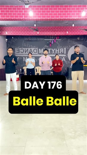 Rhythm Dance Academy | Balle Balle Song🤩 . Day 176 #weddingdancechallange #instagramgrowth #explorer #explorepage✨ #exploring #instagramhacks #instagramhub... | Instagram