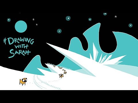#DrawingWithSarah: Pugs of the Frozen North