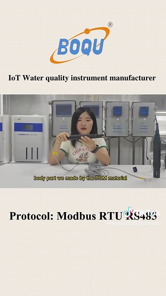Iot nitrate ino sensor for aquaculture.#sensor#aquaculture#waterquality #waterqualityinstrument#waterqualitysensor