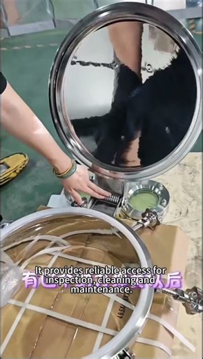 Stainless Steel Manway for Pressure Vessels | Customized Tank Access Door Manufacturer