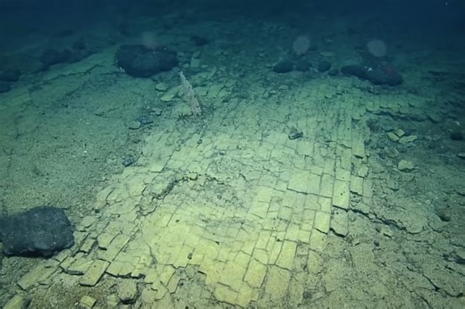 Explorers Found “Yellow Brick Road” at Bottom of the Pacific Ocean