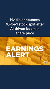 Nvidia reported fiscal first-quarter results that topped analyst estimates and announced a 10-for-1 stock split. Here's what you need to know. | CNBC