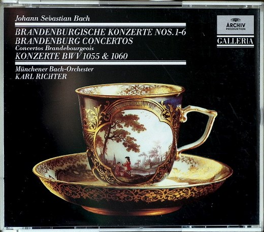 Johann Sebastian Bach, Münchener Bach-Orchester, Karl Richter - Brandenburg Concertos / Concertos BWV 1055 & 1060