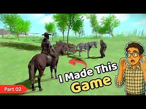 I Made a Unity Game Inspired by Red Dead Redemption 2 🤠| Game Development in Hindi | Game Devlog 02
