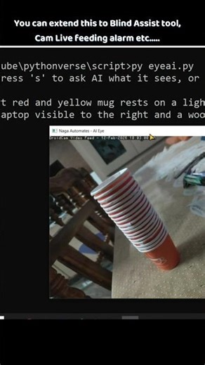 Give Your Camera an AI Brain! (Python Gemini AI Tutorial) | AI surveillance Agent part 1