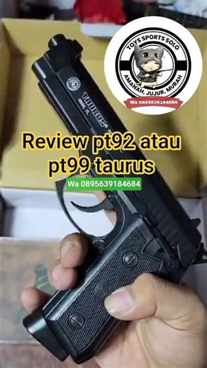 review pt92 atau pt99 taurus #shortsviral #airsoft #shortsvideo