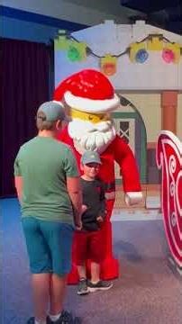Meeting Lego Santa Claus 3 Meet & Greets Christmas at Legoland