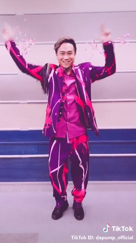 ダパンプの桜ファビュラスパフォーマンス