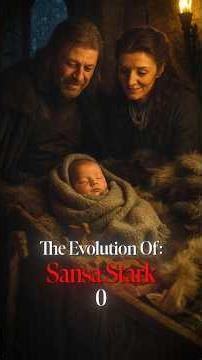 Evolution of Sansa Stark #sansastark #sansa #stark #north #queen #gameofthrones #got