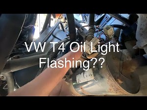 VW T4 Oil warning light fixed! YES!