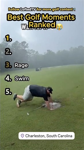 BEST Golf Moments RANKED