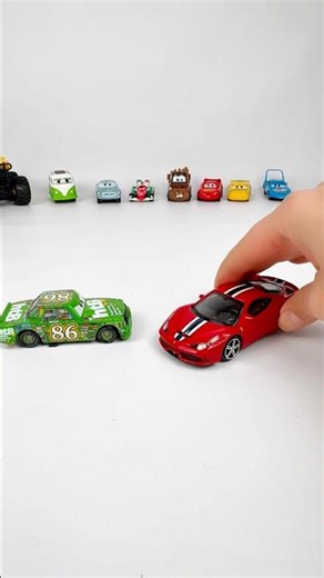 Ferrari 458 Speciale vs Chick Hicks. Disney Pixar cars | Lightning McQueen