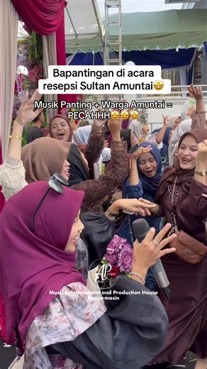 Kehebohan Musik Panting di Resepsi Banjar