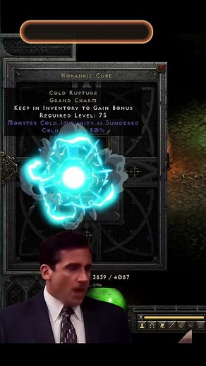 Cold Rupture Sunder Charm Perfect Roll, But Not What I Expected