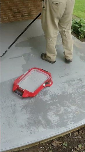 Refresh your front porch quickly. Painting a Concrete Porch.