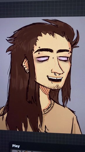 Unique Sally Face Fanart: Ashley and Larry's Piercing Styles
