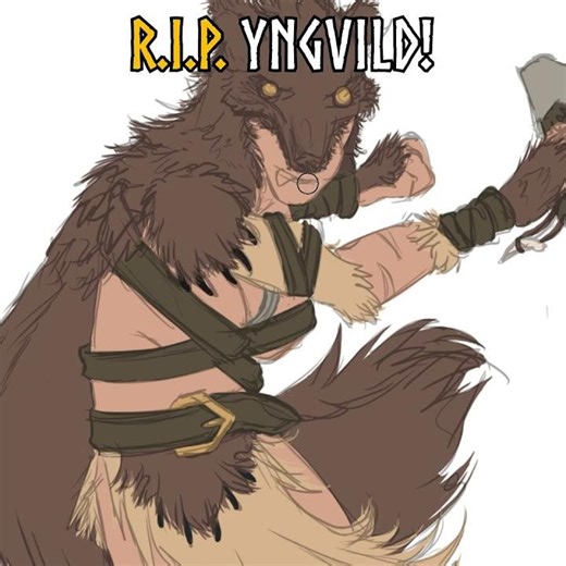 Valheim: Bear Armour // Photoshop Speedpaint // #fanart #valheim #myart