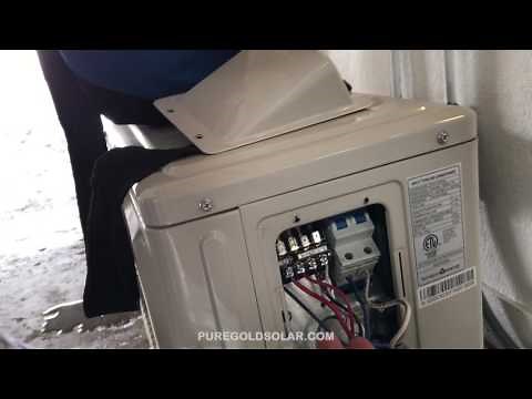 Solar Air Conditioner Hotspot Energy AC DC 12