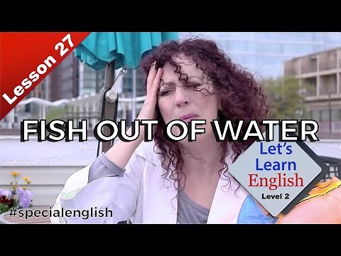 Let's learn English | Level 2 | Lesson 27: Fish out of Water