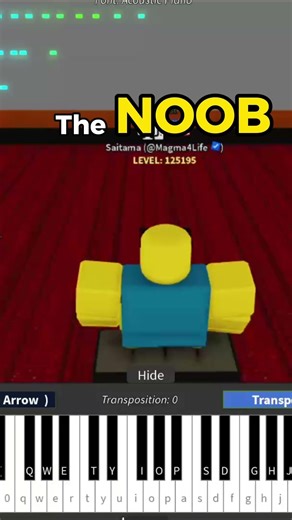 Bacon Noob vs. Auto Robot: 5 Types of Roblox Piano Players