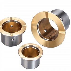 [Hot Item] High Precision Bimetal Bushing Fricition welding Flange Steel Bushing Brass Connection Rod Bearing Bushing