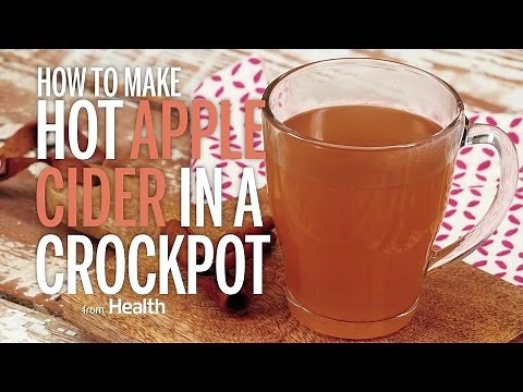 How to Make Hot Apple Cider in a Crockpot