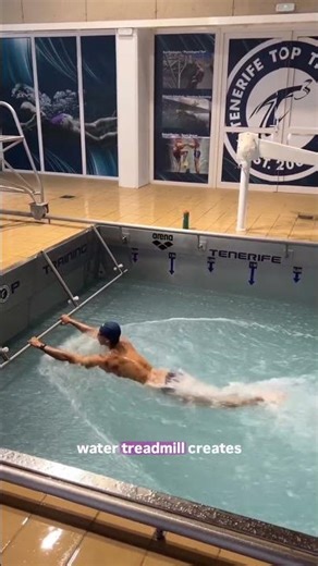 This Training Machine Pushes Swimmers Into Survival Mode #swimtraining #extremefitness #athlete