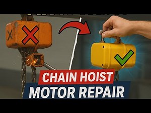 How to Repair a Chain Hoist Motor | Step-by-Step Guide