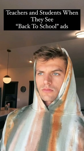 Gabriel Dannenbring on Instagram: "Teachers and students when they see “Back to school” ads #teachersofinstagram #backtoschool #teacherlife #teacher"